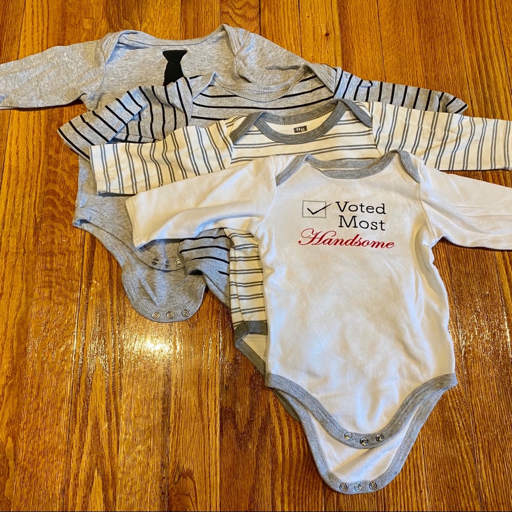 Baby Onesie Long sleeve Bodysuit 9 12 m one piece
